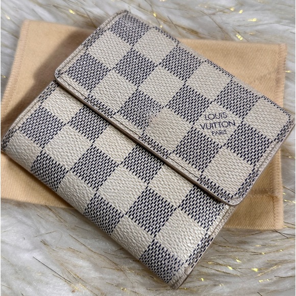 Louis Vuitton Ellise Trifold Azur Small wallet with duster - Picture 11 of 16